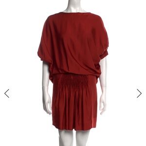 Diane Von Furstenberg Red Mini Dress